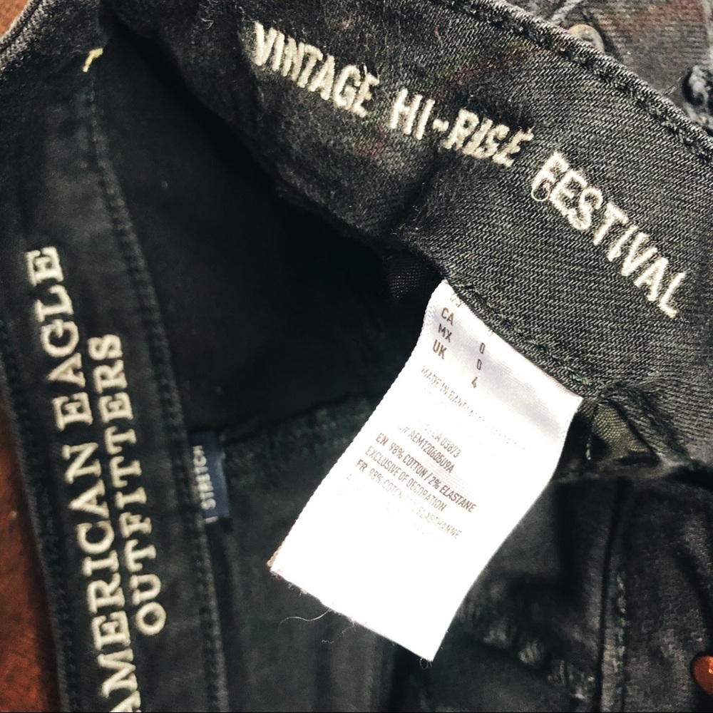 American Eagle Vintage High Rise Festival Shorts - Picture 4 of 12